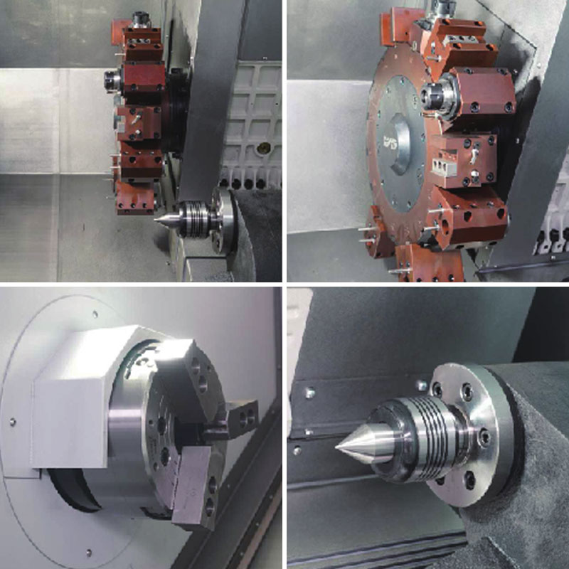 Centro de torneado horizontal extraíble para tanque de refrigerante NC108D-Y